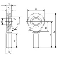 Rod End - 8 SA..ES SA..ES 2RS