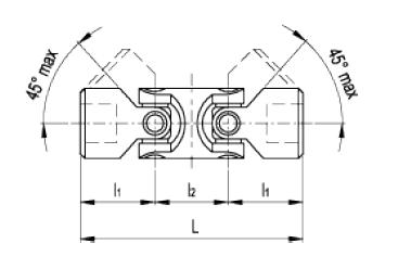 DIN 808-ED- Universal Joints