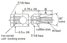 Damper Control Swivel Ball Joint-DC&DH